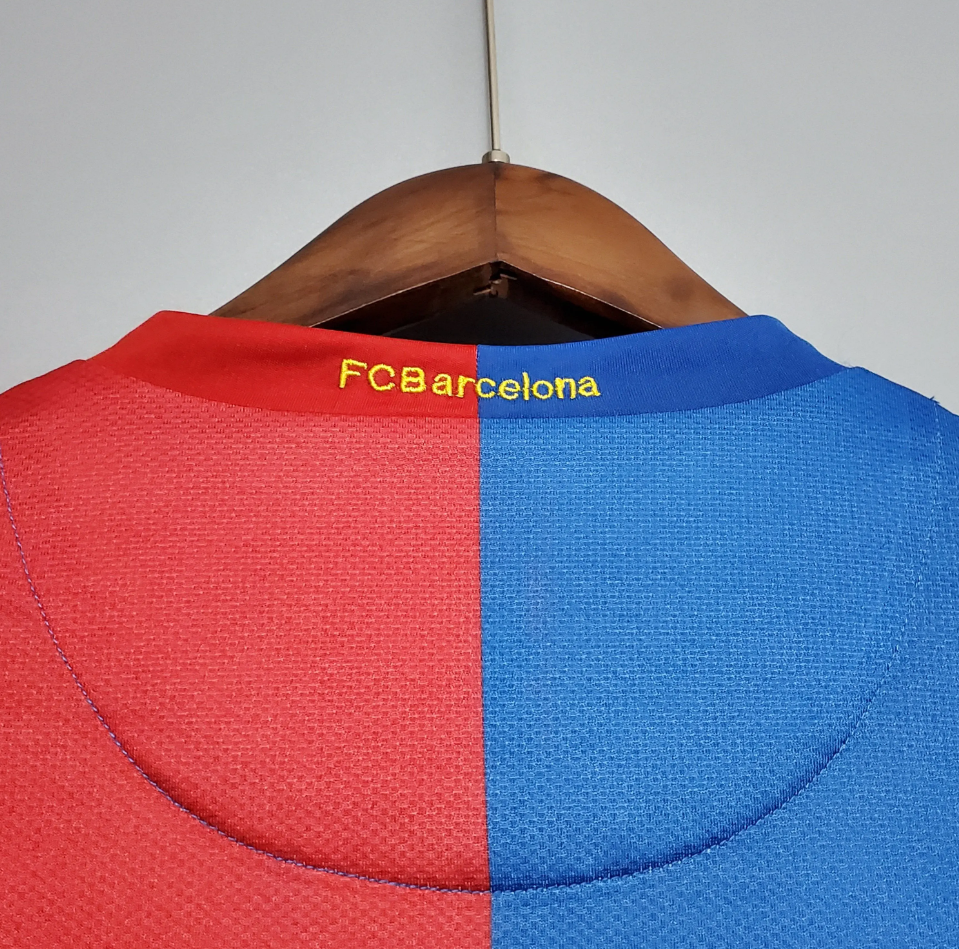 BARCELONA 2006 - 2007 HJEMME TRØJE LANG ÆRMET