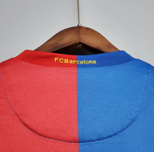BARCELONA 2006 - 2007 HJEMME TRØJE LANG ÆRMET