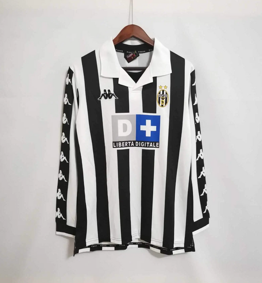 JUVENTUS 1999 - 2000 HJEMME TRØJE LANG ÆRMET