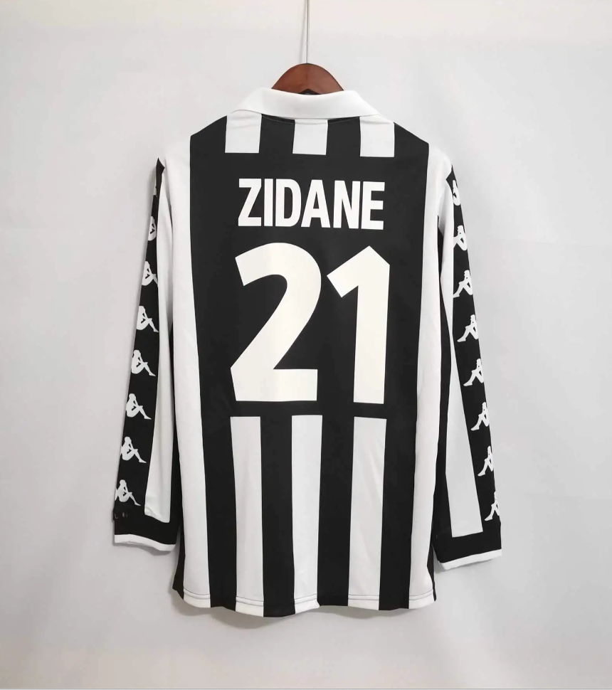 JUVENTUS 1999 - 2000 HJEMME TRØJE LANG ÆRMET
