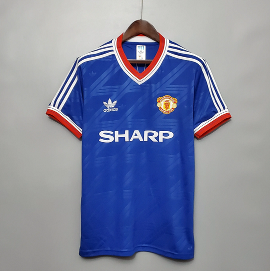 MANCHESTER UNITED 1986 - 1987 TREDJE TRØJE