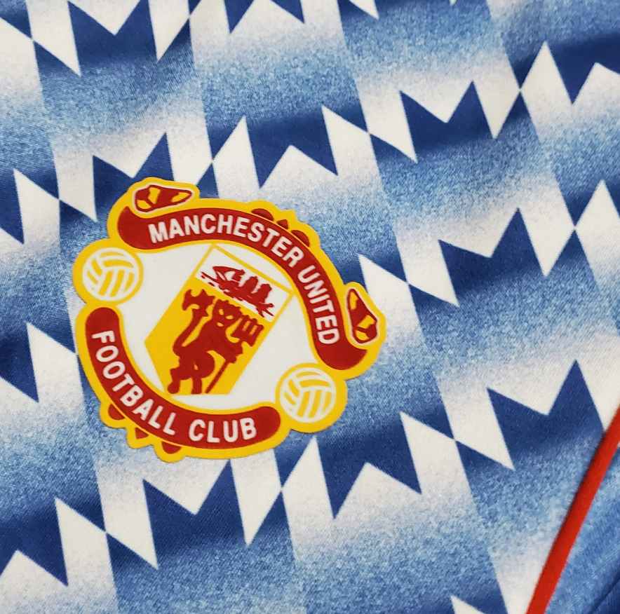 MANCHESTER UNITED 1990 - 1991 UDEBANE TRØJE