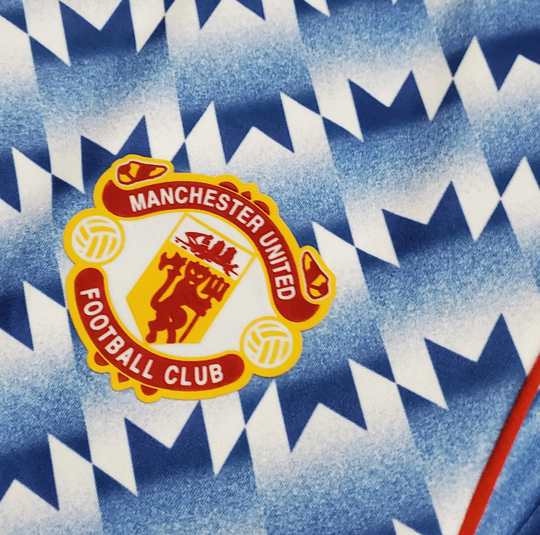 MANCHESTER UNITED 1990 - 1991 UDEBANE TRØJE