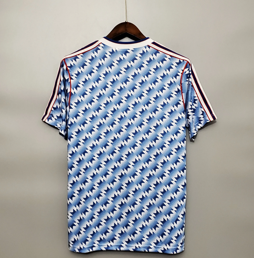 MANCHESTER UNITED 1990 - 1991 UDEBANE TRØJE