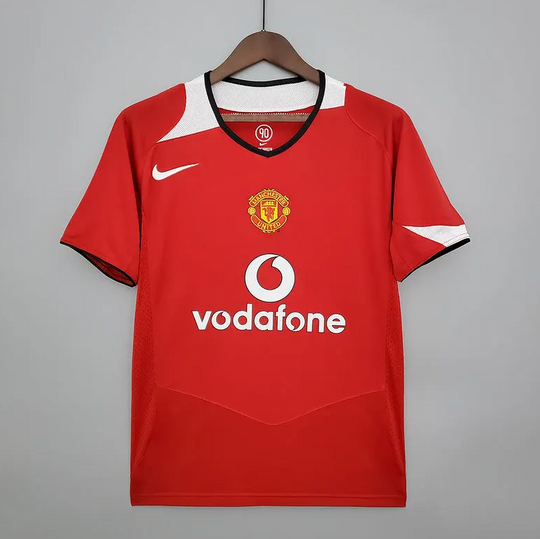 MANCHESTER UNITED 2004-2005 HJEMME TRØJE