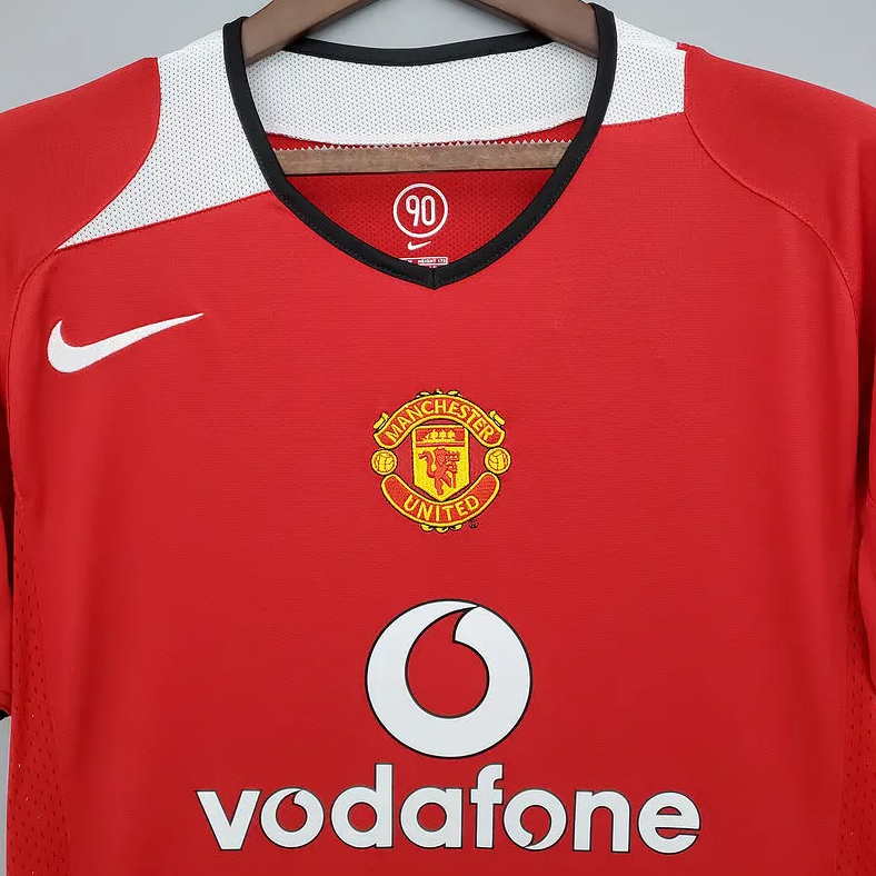 MANCHESTER UNITED 2004-2005 HJEMME TRØJE