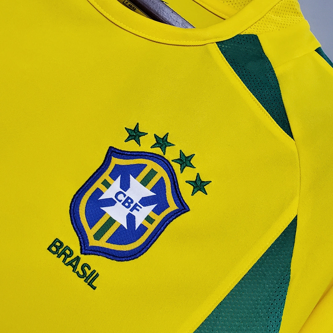 BRASIL HJEMME TRØJE 2002