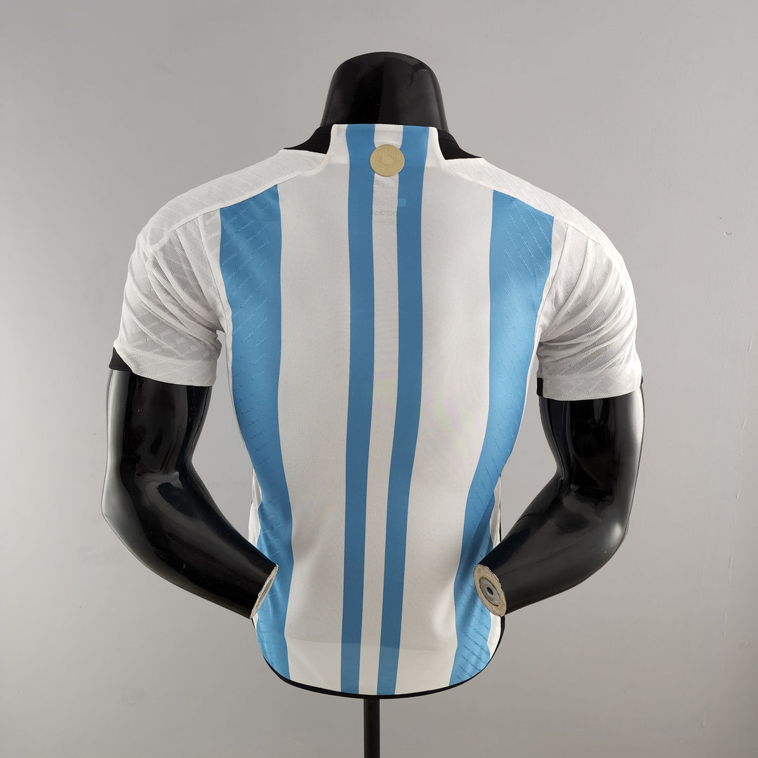 Argentina VM 2022 HJEMME TRØJE PLAYER EDITION