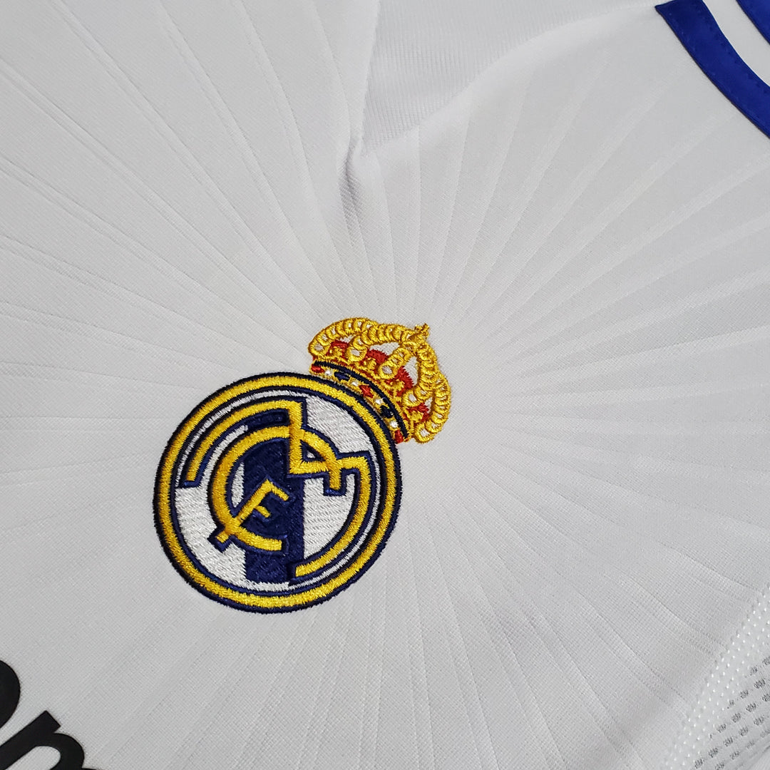 REAL MADRID 2010 - 2011 HJEMME TRØJE LANGE ÆRMER