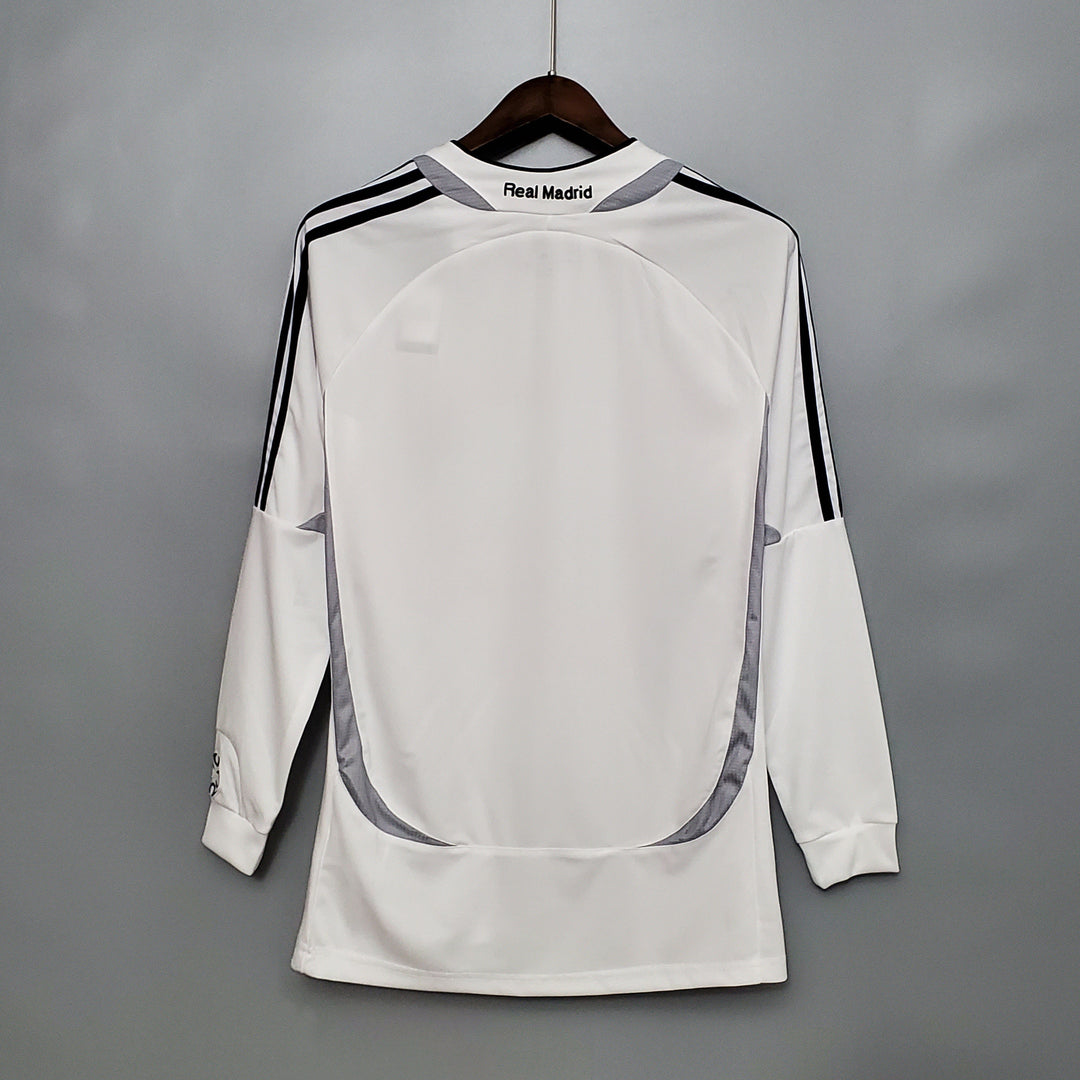 REAL MADRID 2006 - 2007 HJEMME TRØJE LANGE ÆRMER