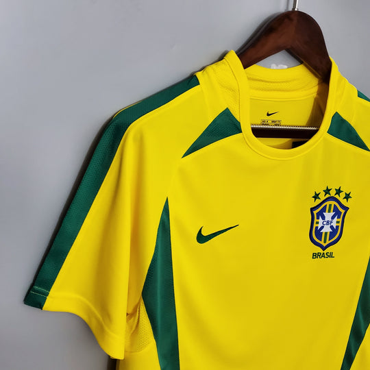 BRASIL HJEMME TRØJE 2002
