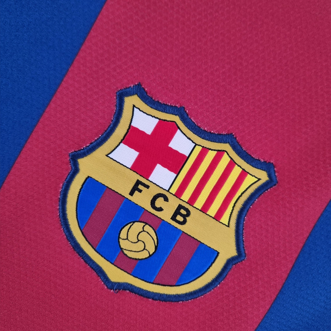BARCELONA 2010 - 2011 HJEMME TRØJE LANG ÆRMET