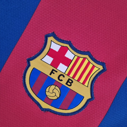 BARCELONA 2010 - 2011 HJEMME TRØJE LANG ÆRMET