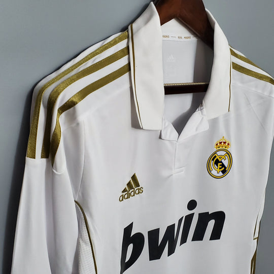 REAL MADRID 2011 - 2012 HJEMME TRØJE LANGE ÆRMER