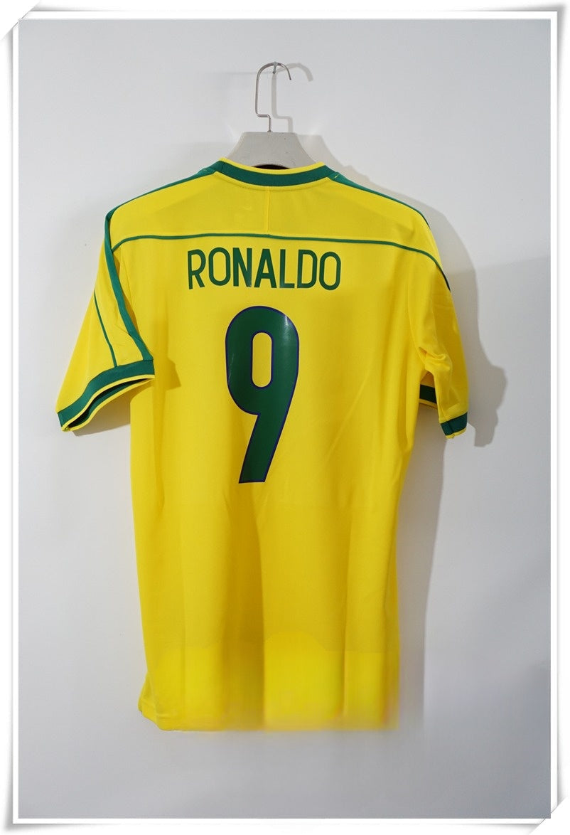 BRASIL HJEMME TRØJE 1998